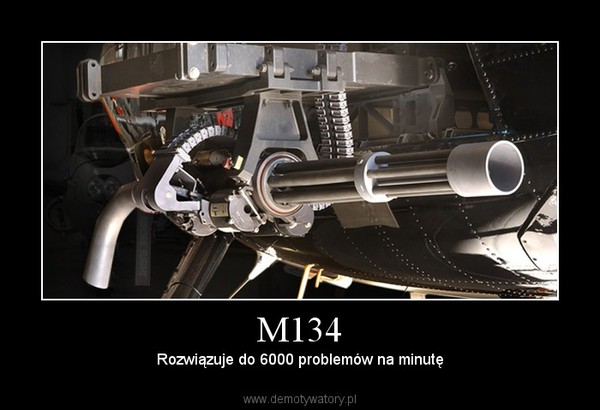 M134 – Rozwiązuje do 6000 problemów na minutę 