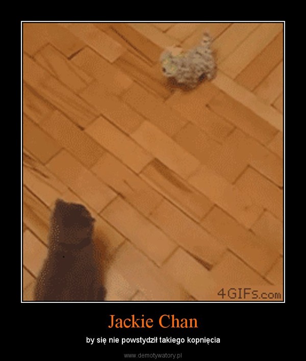 Jackie Chan – by się nie powstydził takiego kopnięcia 