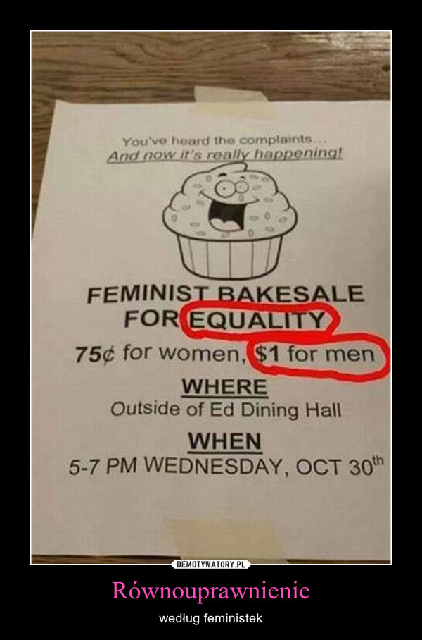 Równouprawnienie – według feministek 