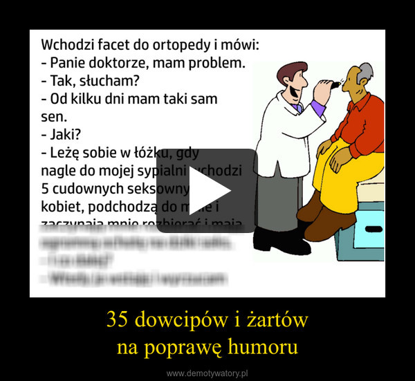 35 dowcipów i żartówna poprawę humoru –  