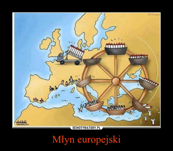 Młyn europejski –  