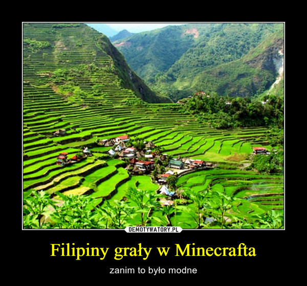 Filipiny grały w Minecrafta