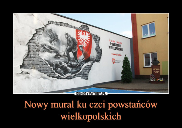 Nowy mural ku czci powstańców wielkopolskich –  