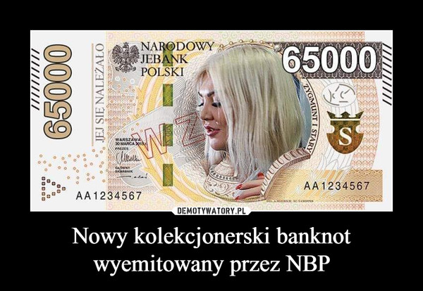 Nowy kolekcjonerski banknot wyemitowany przez NBP