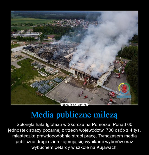 Media publiczne milczą