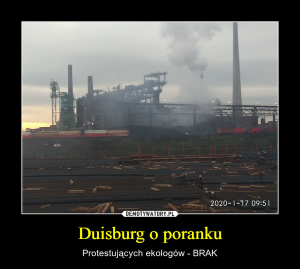 Duisburg o poranku