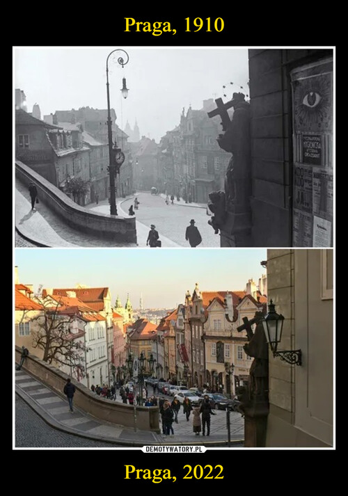 Praga, 1910 Praga, 2022
