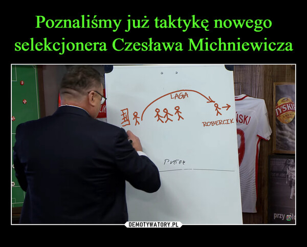 Poznaliśmy już taktykę nowego selekcjonera Czesława Michniewicza
