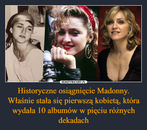 Historyczne osiągnięcie Madonny. Właśnie stała się pierwszą kobietą, która wydała 10 albumów w pięciu różnych dekadach