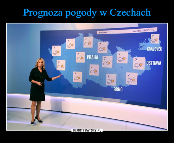 Prognoza pogody w Czechach