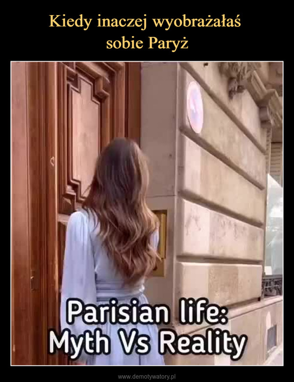  –  Parisian life:Myth Vs RealityFE