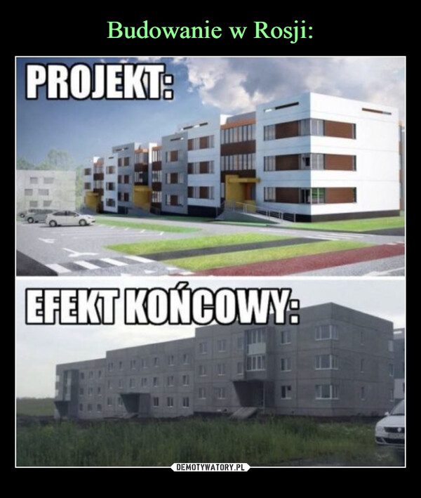 Budowanie w Rosji: